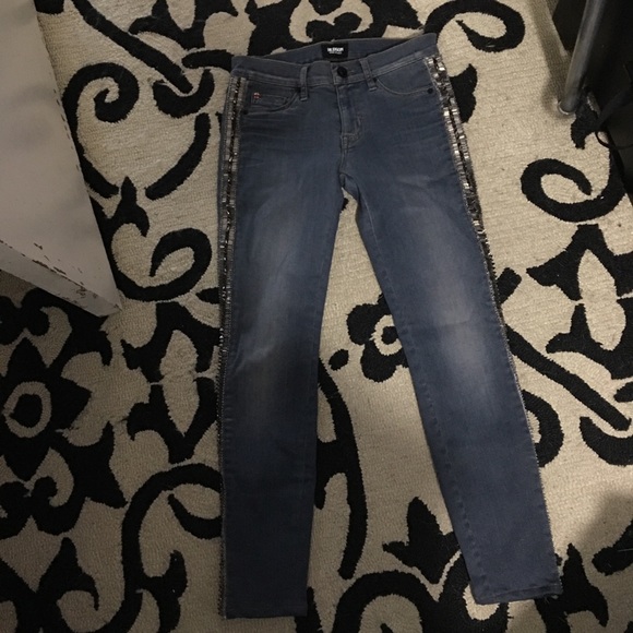 Hudson Jeans Luna Super Skinny with Studs - Picture 3 of 7